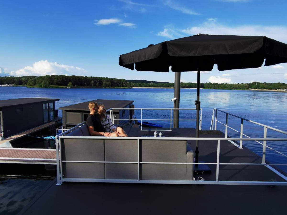 Houseboats Mookerplas Met Dakterras Middelaar Exterior photo
