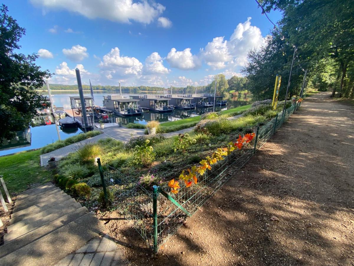 Houseboats Mookerplas Met Dakterras Middelaar Exterior photo